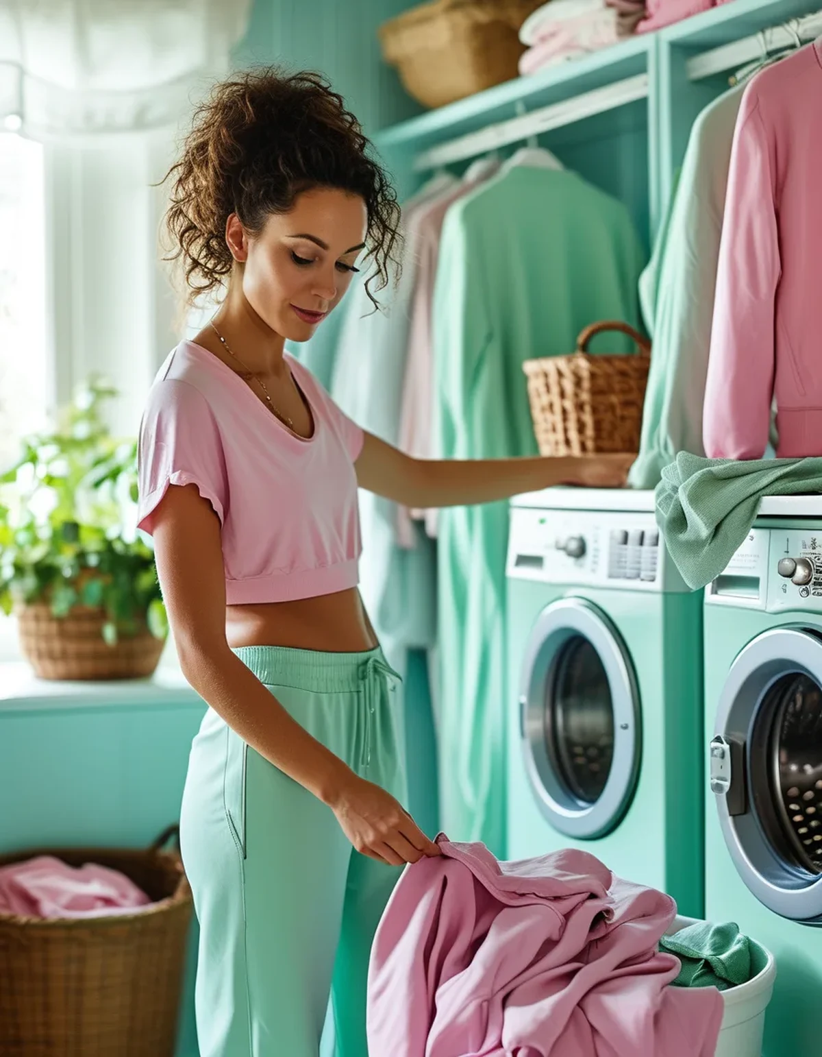 How to Wash Pastel Activewear So It Actually Stays Pastel