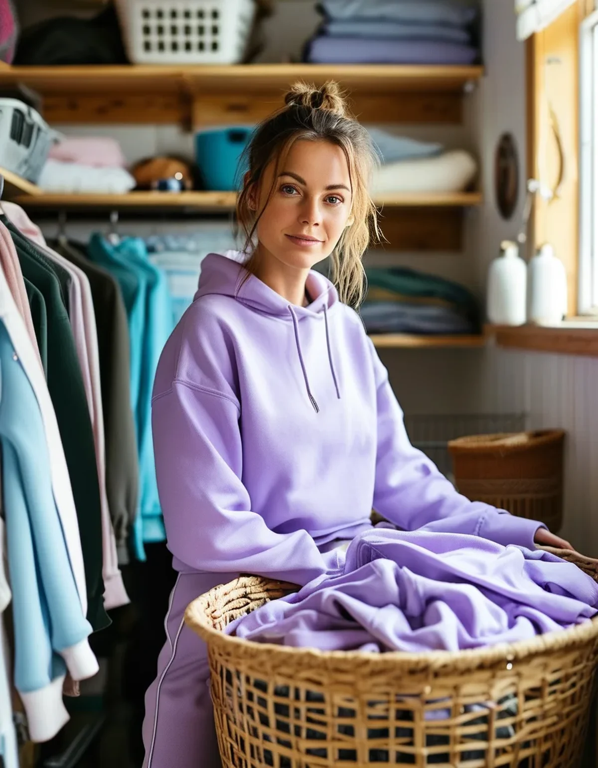 Why Does Pastel Activewear Show Sweat Marks More After It Dries?